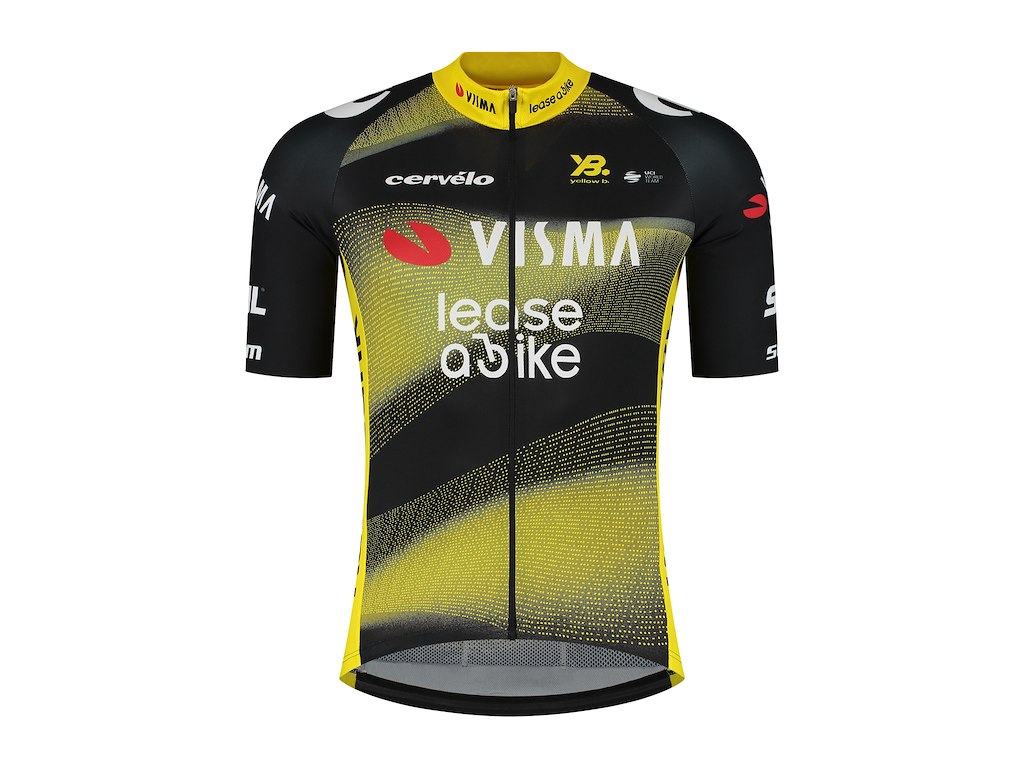 Visma Lease a Bike TDF Replica Jersey- Cykeltrøje – Korte ærmer – Herre – XS