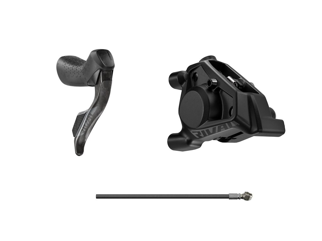 SRAM Rival AXS E1 Skifte- og bremsegreb venstre med hydraulisk kaliber og 950mm olieslange