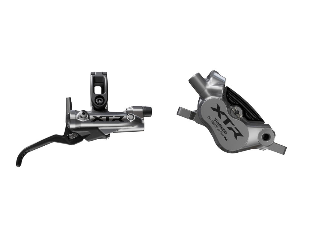 Shimano XTR M9220 - Hydraulisk Skivebremsesæt - 4 stempler - Bag/højre - resin
