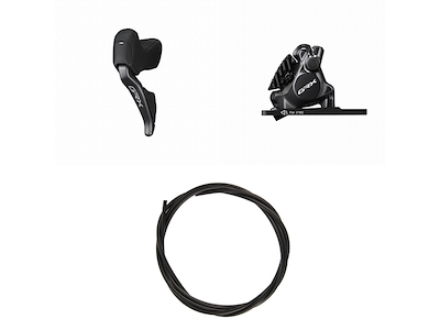 Shimano GRX - Bremsesæt BR-RX820/ST-RX825 - Venstre/For - Hydraulisk - Sort