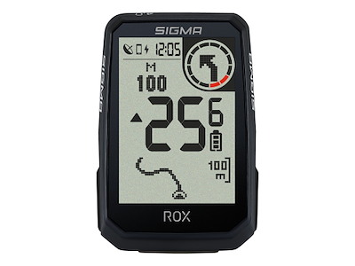 Sigma Rox 4.0 Endurance - Cykelcomputer med GPS - Sort