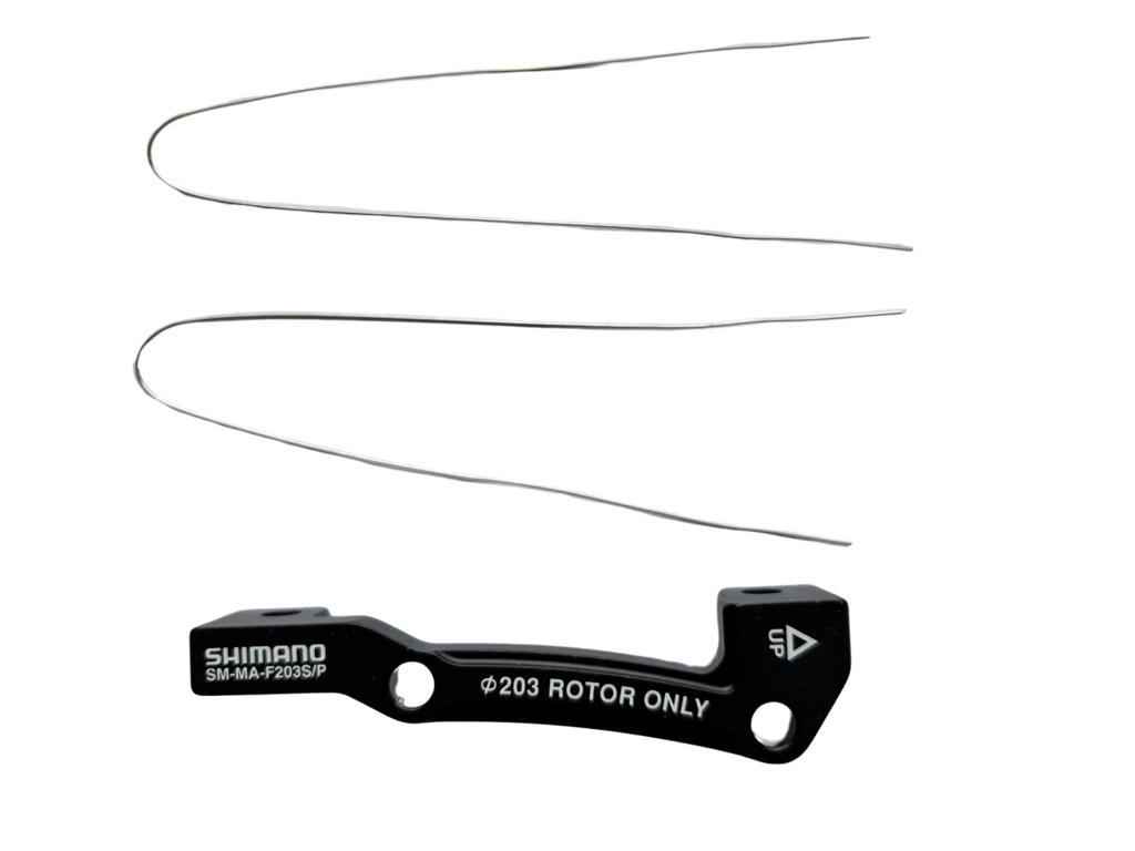 Shimano BR-M755 DH adapter til bremsekaliber bag - Manitou - Post mount standard