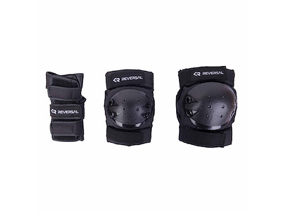 Beskyttelsessæt 3-pak 7-12år Sort