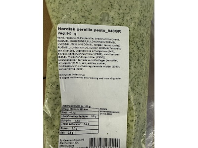 Persillepesto dressing 6x840ml