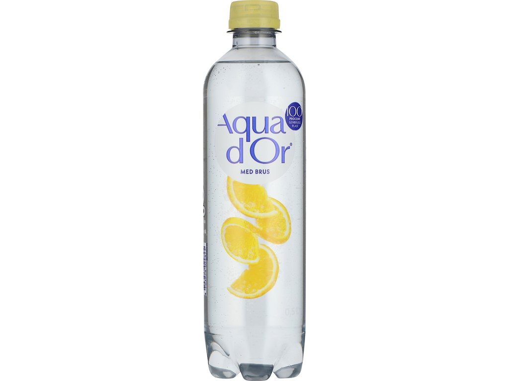 Aqua d'Or Citron m/brus 12x0,5L Inkl Pan