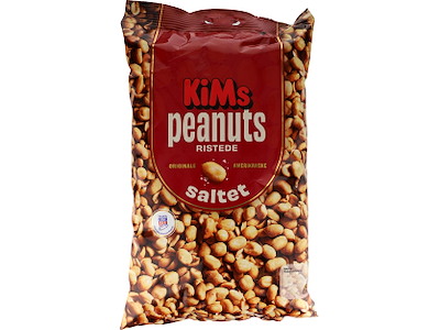 Peanuts saltede 1000g "KiMs"