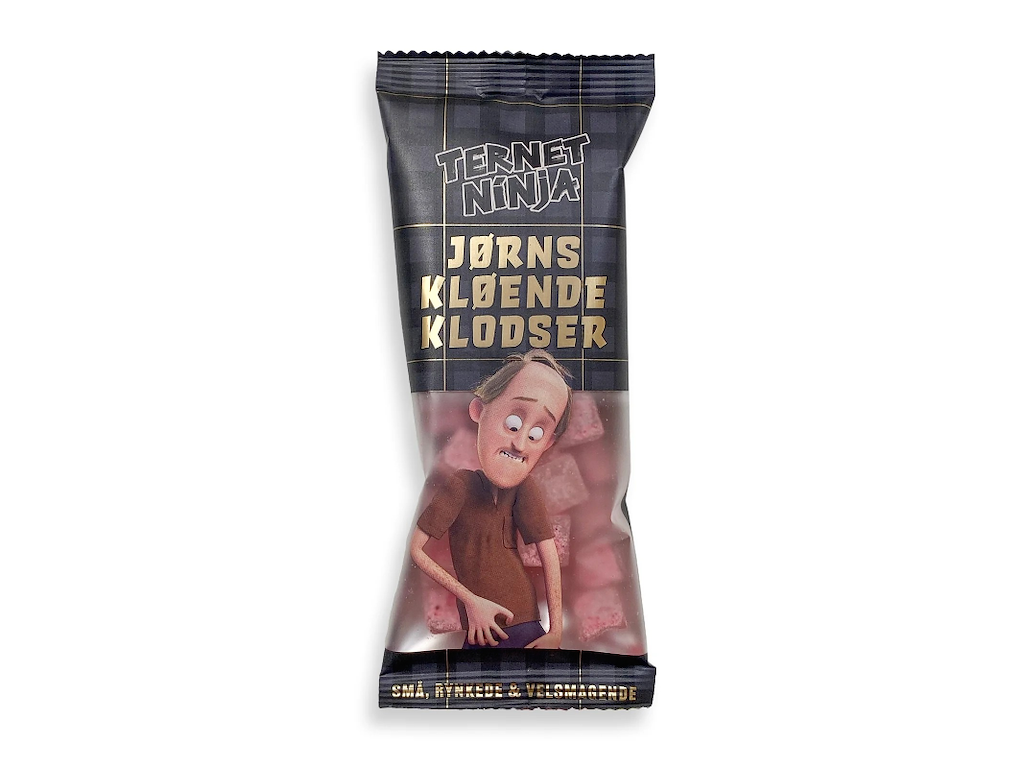 WALLY & WHIZ HYLDEBLOMST/SKOVBÆR (JØRN'S KLØENDE KLODSER)56GR FLOWPACK
