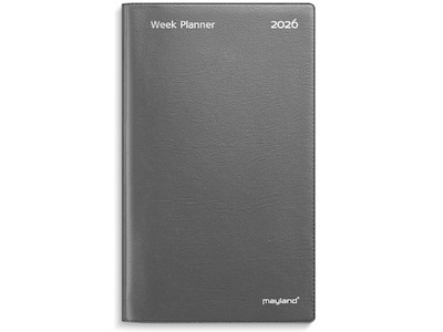 KALENDER MAYLAND 2026 26088000 WEEK PLANNER HØJFORMAT M. 4 ILL. 9,5X16,8CM