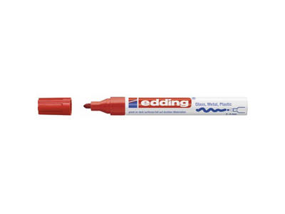 MARKER EDDING 750 PAINTMARKER RØD