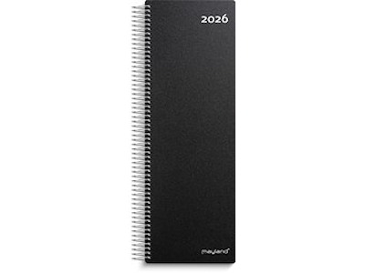 KALENDER MAYLAND 2026 26225000 SPIRALNOTERINGSKALENDER PP-PLAST 32,8X12,7CM