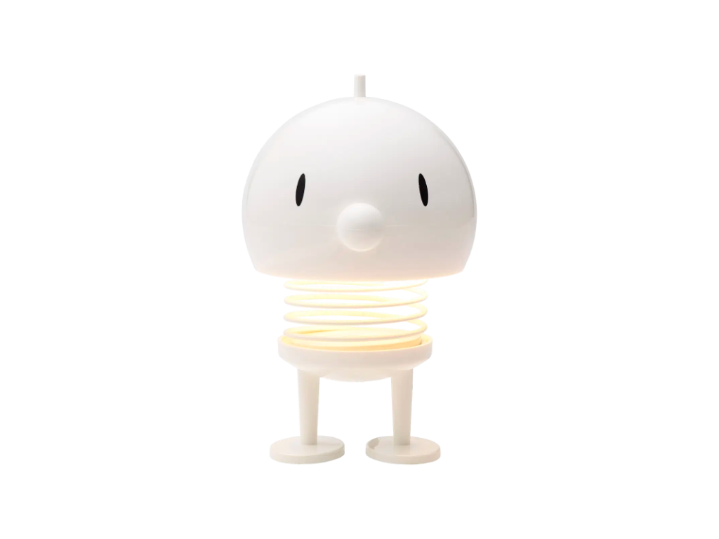 Hoptimist LED Lampe trådløs str. L i white, Bumble