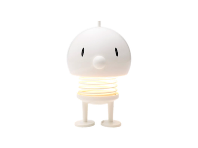 Hoptimist LED Lampe trådløs str. L i white, Bumble