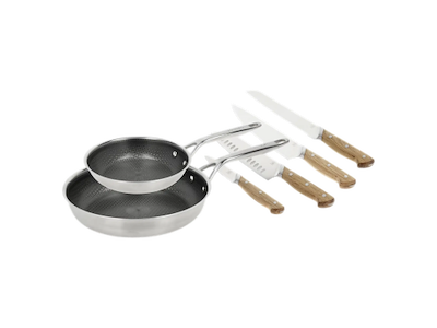 Morsø Hybrid Stegepander & Knive 4 dele, Foresta