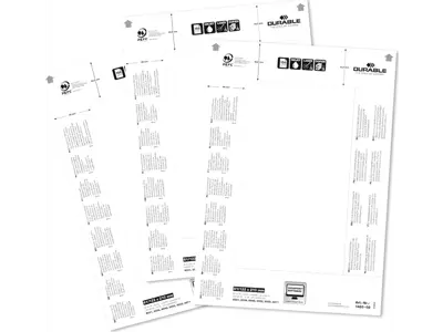 Indstik til bordskilte 51x210 20 ark