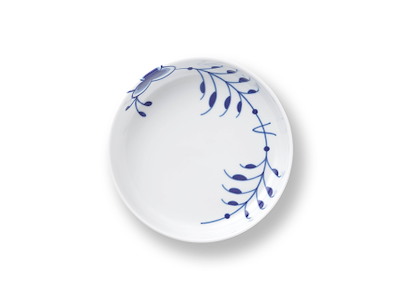 Royal Copenhagen Blå Mega riflet ovnfast fad 18,5 cm