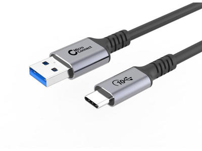 Kabel USB-C til USB-A 0.5 m, 60W, 10Gbps, USB 3.2 Gen 2 