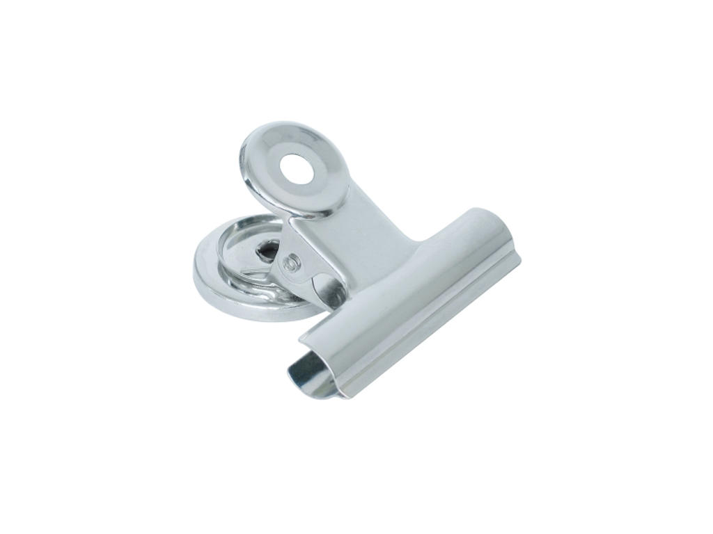 Papirklemme 50mm M/magnet 4 stk