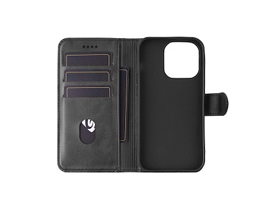 Wallet Cover  iPhone 15 - Black