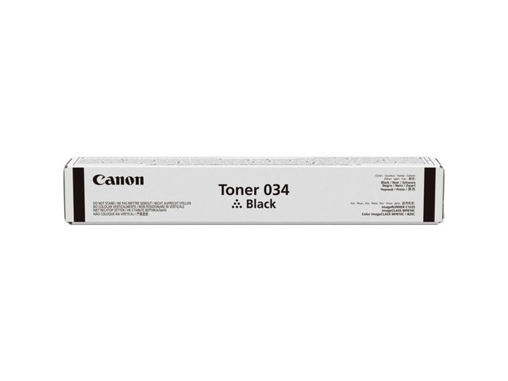 Canon toner 034 sort, 12000 sider