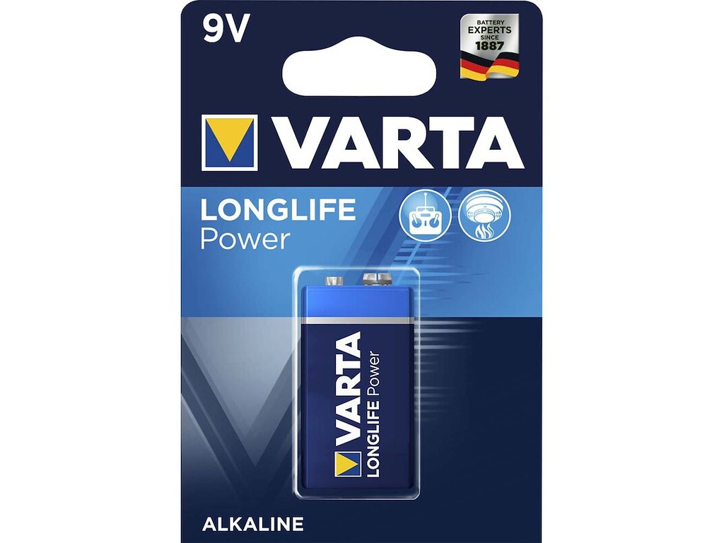 Batteri Varta Longlife Power 9V 
