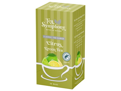 Te | Symphony BKI | Grøn med citrus | 20 breve