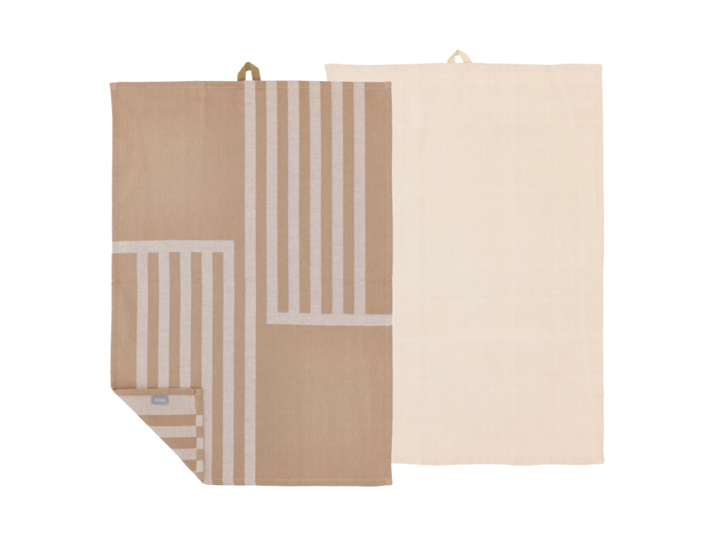 Södahl Viskestykker 50 x 70 cm 2 stk i warm taupe, Reflection