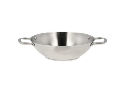 Pillivuyt Gourmet Wok 28 cm i rustfrit stål, Roya