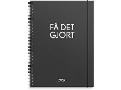 Få det gjort A5 ugekalender 2026