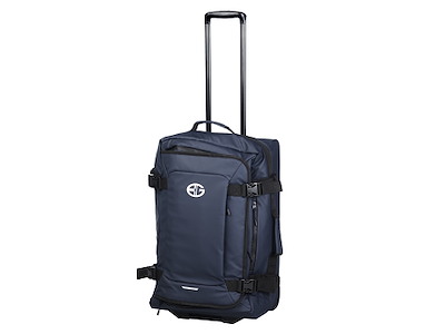Bon Gout Large duffelbag i polyrattan - Navy