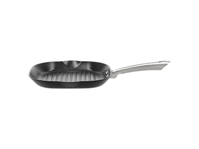 Pillivuyt Gourmet Grillpande 28 cm i letvægtsstøbejern og keramisk non-stick-belægning, Garonne 