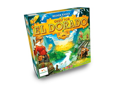 Quest for El Dorado brætspil