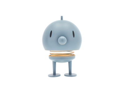 Hoptimist LED Lampe trådløs str. L i soft sky, Bumble