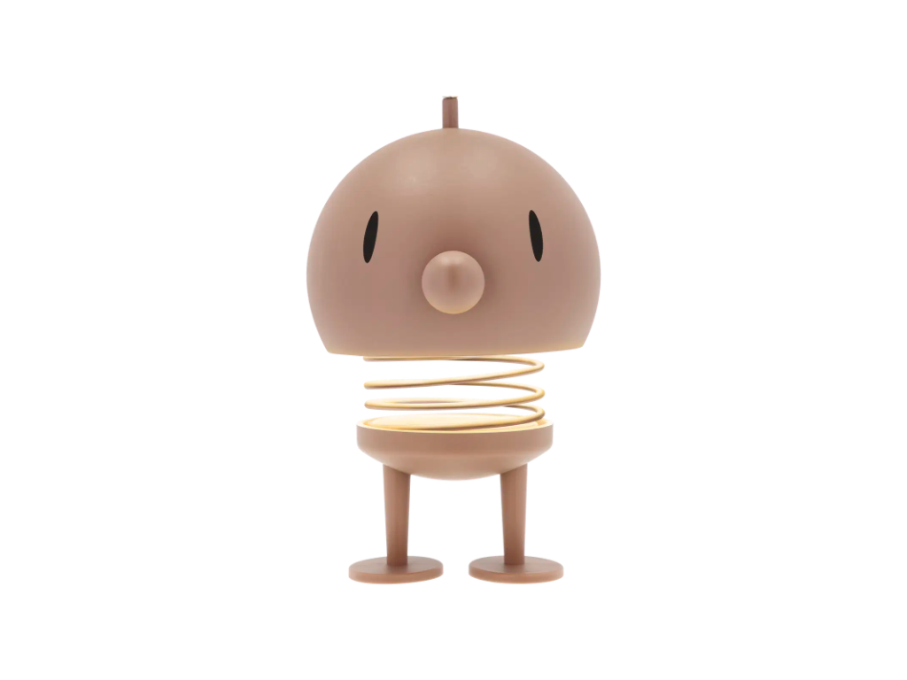 Hoptimist LED Lampe trådløs str. L i soft choko, Bumble