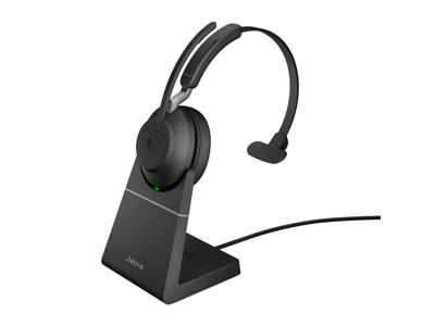 Headset Jabra Evolve2 65 MS Mono med laderstander