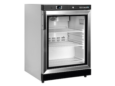 Displayfryseskab 120 ltr. Hvid -24/-10C