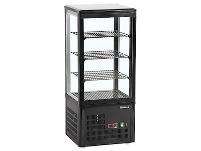 Kølemontre Display Bordmodel 78ltr sort