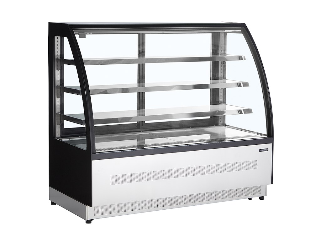 Kølemontre Display 277ltr 3 hylder Buet