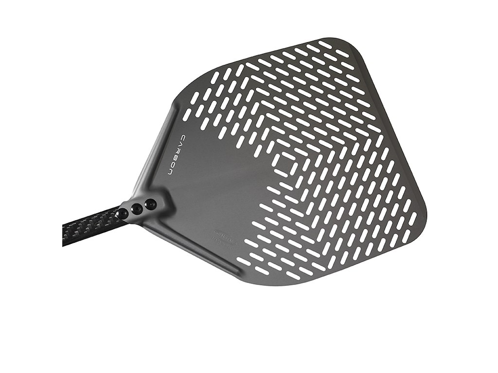 Pizzaspade 36x36 cm perf. 150 cm Carbon