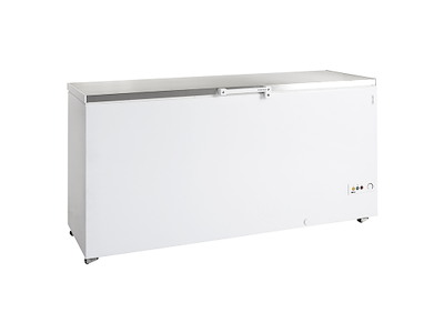 Kummefryser 553 ltr Hvid/RF m/hjul og lå