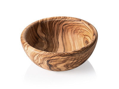 Skål Oliventræ Ø12cm 