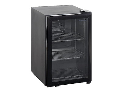 Displaykøleskab 58 ltr. Bord Sort 2-10C