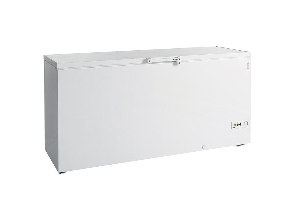 Kummefryser 553 ltr Hvid m/hjul og lås