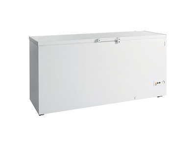 Kummefryser 553 ltr Hvid m/hjul og lås