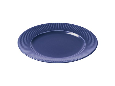 Tallerken Ø27 cm Groovy Blå