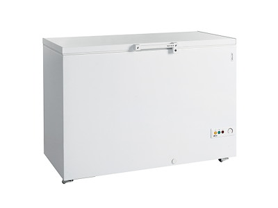 Kummefryser 277 ltr Hvid m/hjul og lås