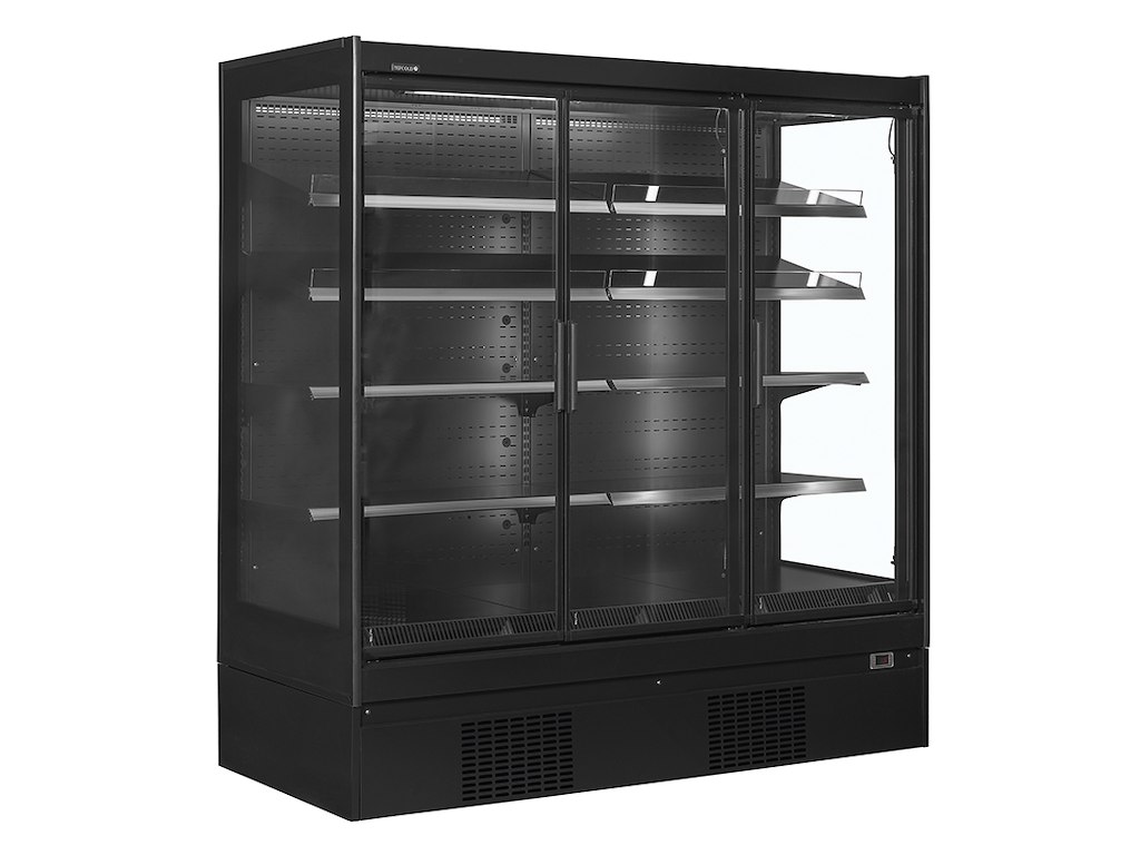 Displaykøleskab til supermarked 3 låger