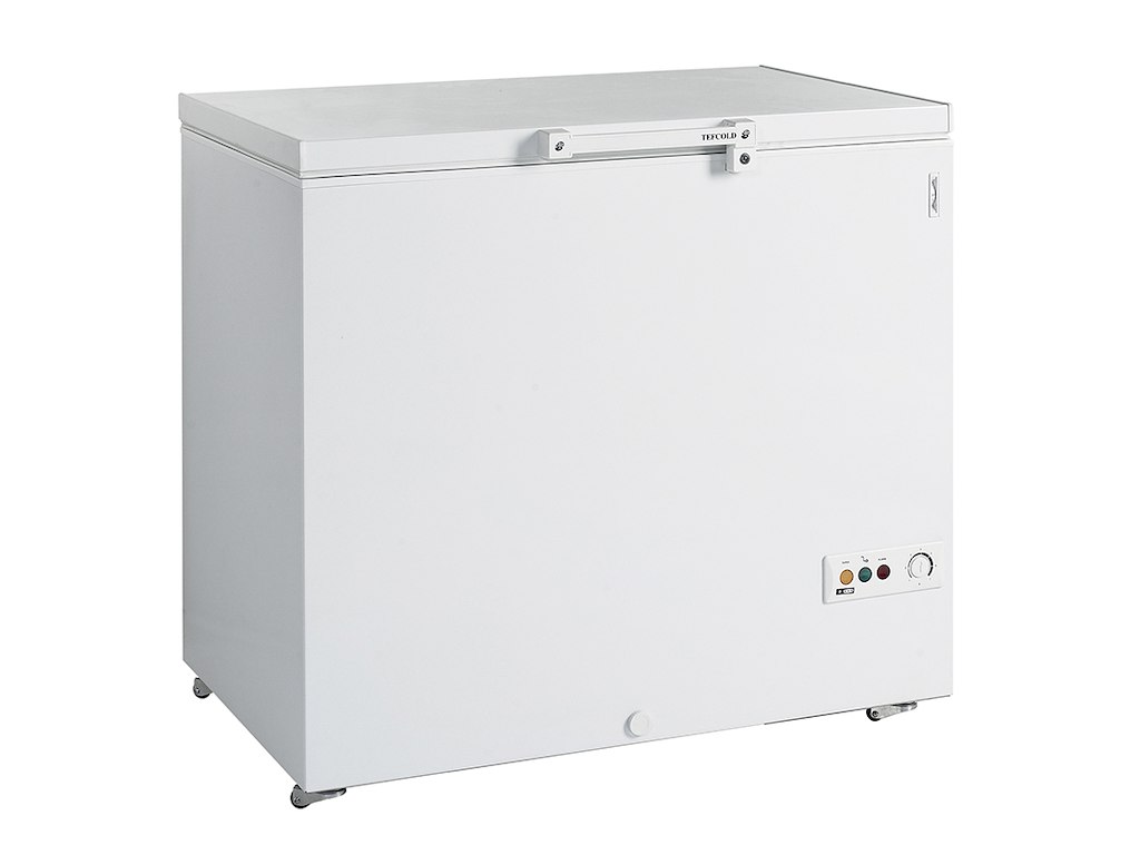 Kummefryser 273 ltr Hvid m/hjul og lås