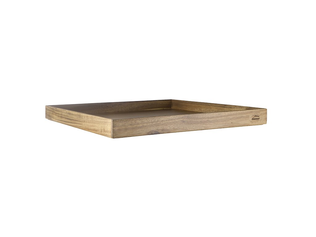 Buffetboks Melamin Trælook 1/1GN 4,5cm 