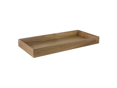 Buffetboks Melamin Trælook 1/3GN 4,5cm 