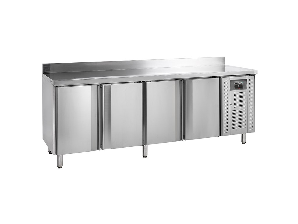 Køledisk 4 låger m/bagkant GN1/1 393 ltr